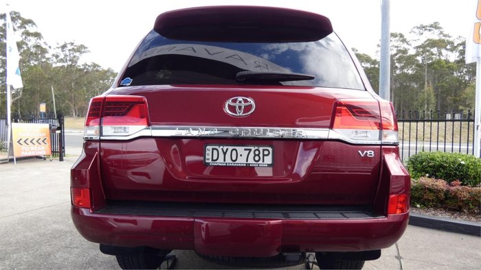 2017 Toyota Landcruiser GXL VDJ200R 4X4 Dual Range Merlot Red