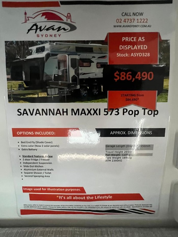 2025 Golf Savannah Maxxi 573