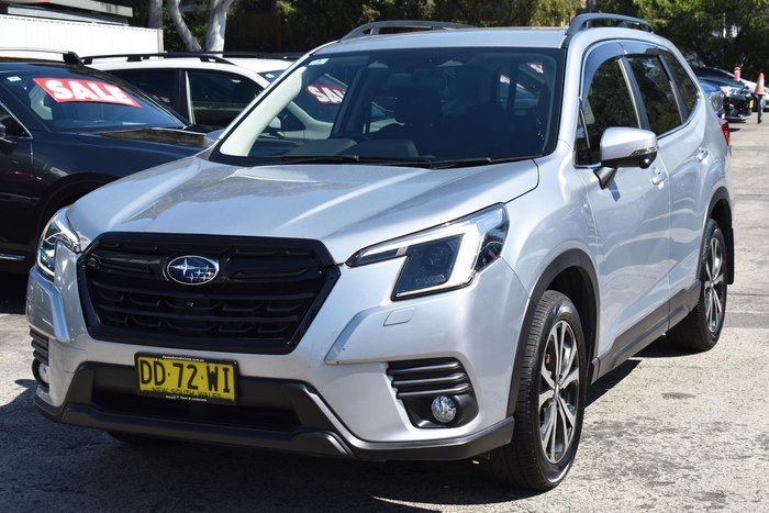2022 Subaru Forester 2.5i Premium S5 MY22 AWD Ice Silver