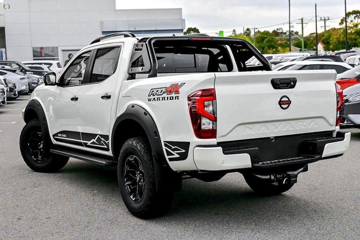 2024 Nissan Navara PRO-4X Warrior D23 MY24 4X4 Dual Range White Pearl