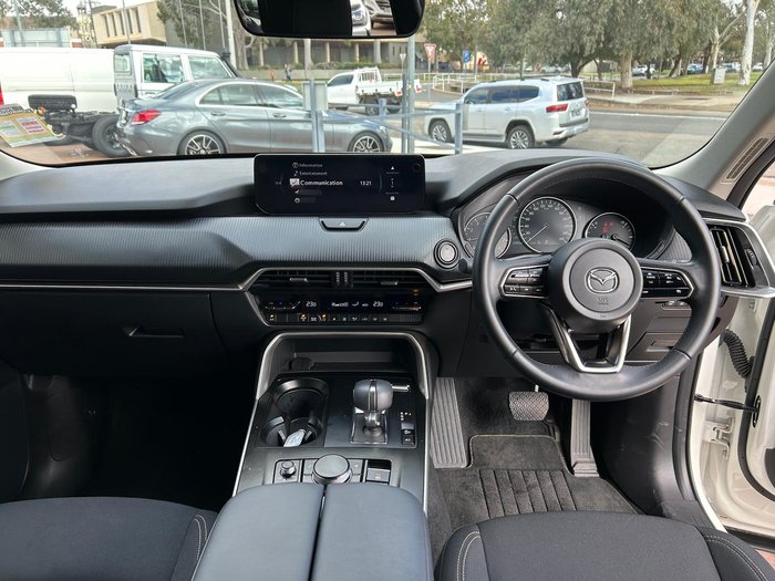 2024 Mazda CX-80 G40e Pure KL AWD Rhodium White