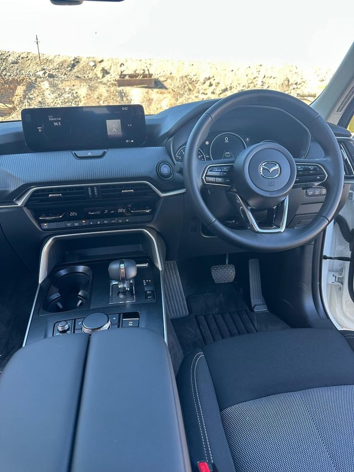 2024 Mazda CX-80 G40e Pure KL AWD Rhodium White