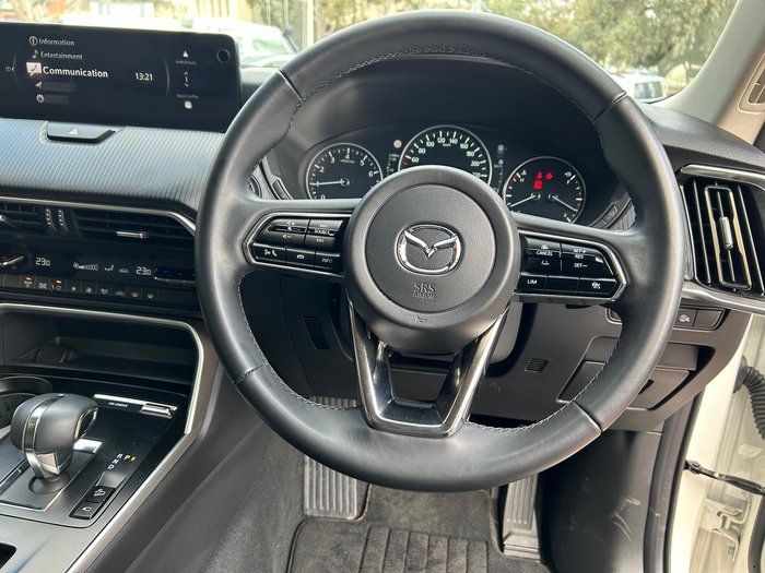 2024 Mazda CX-80 G40e Pure KL AWD Rhodium White