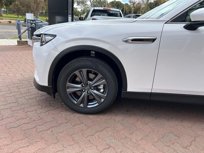 2024 Mazda CX-80 G40e Pure KL AWD Rhodium White