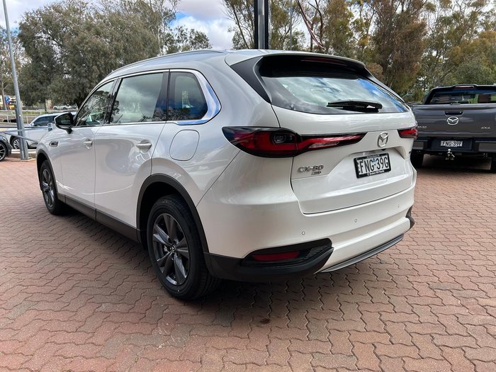 2024 Mazda CX-80 G40e Pure KL AWD Rhodium White