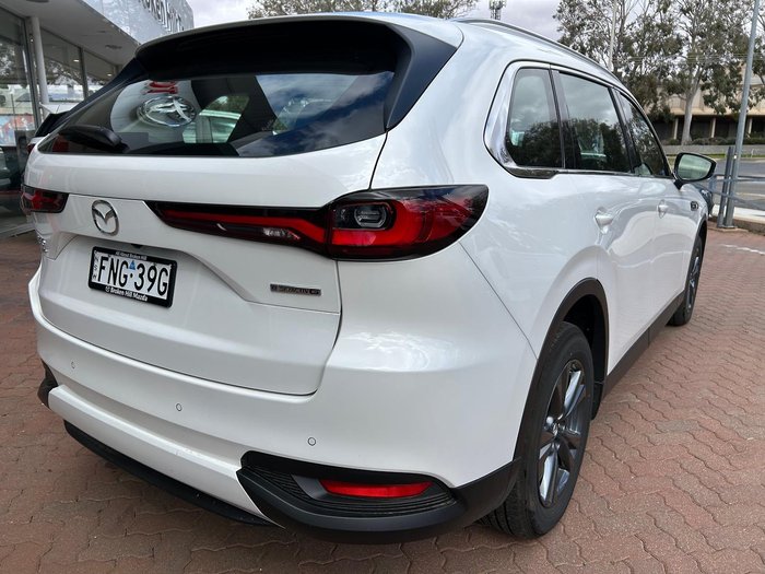 2024 Mazda CX-80 G40e Pure KL AWD Rhodium White
