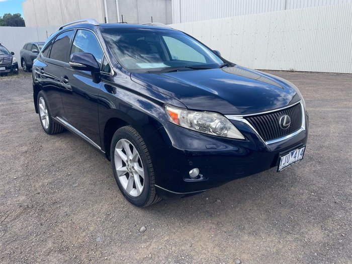 2010 Lexus RX 350 Sports Luxury GGL15R 4X4 On Demand Sapphire