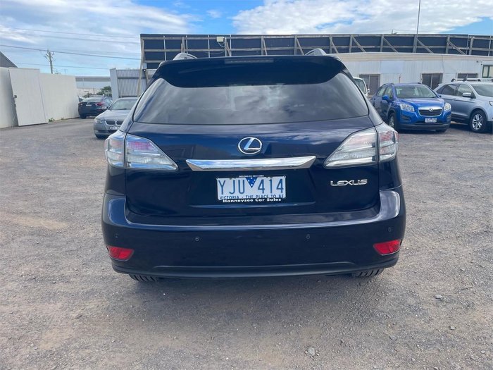 2010 Lexus RX 350 Sports Luxury GGL15R 4X4 On Demand Sapphire