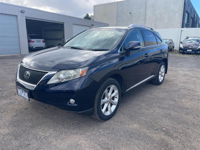 2010 Lexus RX 350 Sports Luxury GGL15R 4X4 On Demand Sapphire