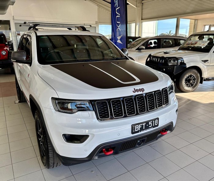 2019 Jeep Grand Cherokee Trailhawk WK MY20 4X4 Dual Range Bright White