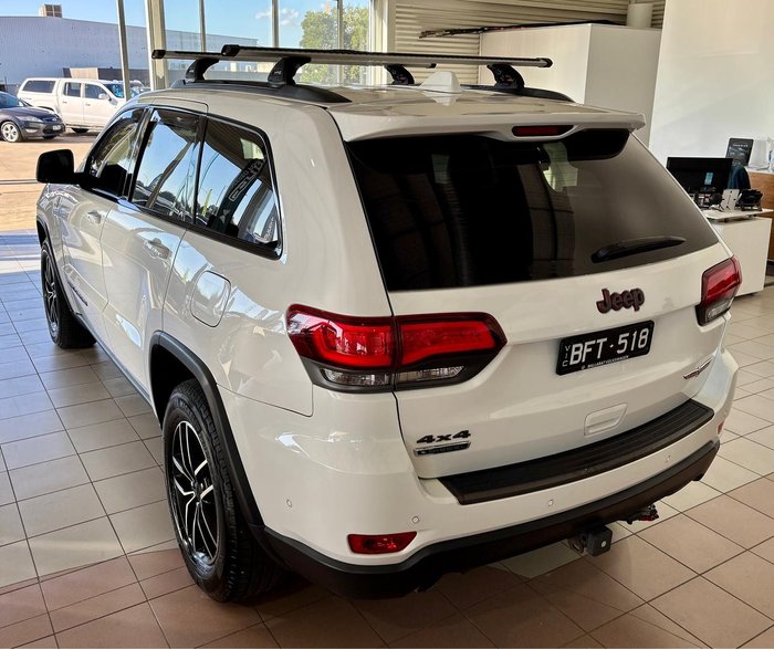 2019 Jeep Grand Cherokee Trailhawk WK MY20 4X4 Dual Range Bright White
