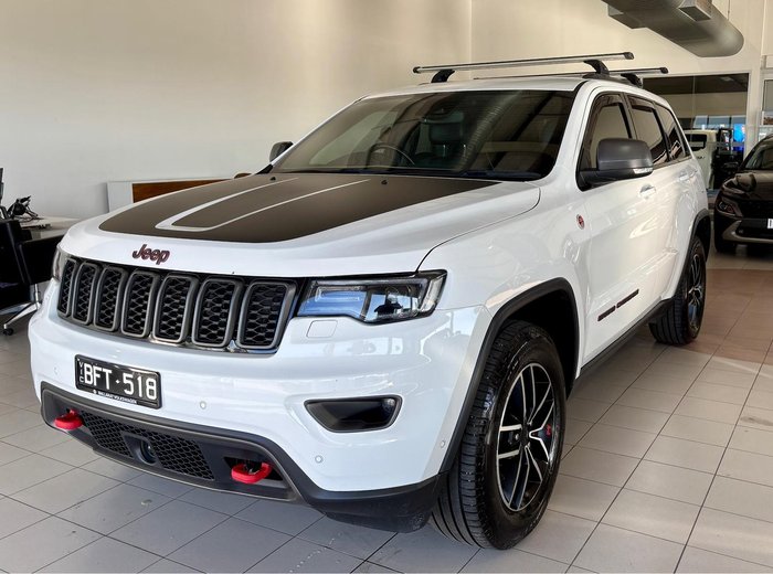 2019 Jeep Grand Cherokee Trailhawk WK MY20 4X4 Dual Range Bright White