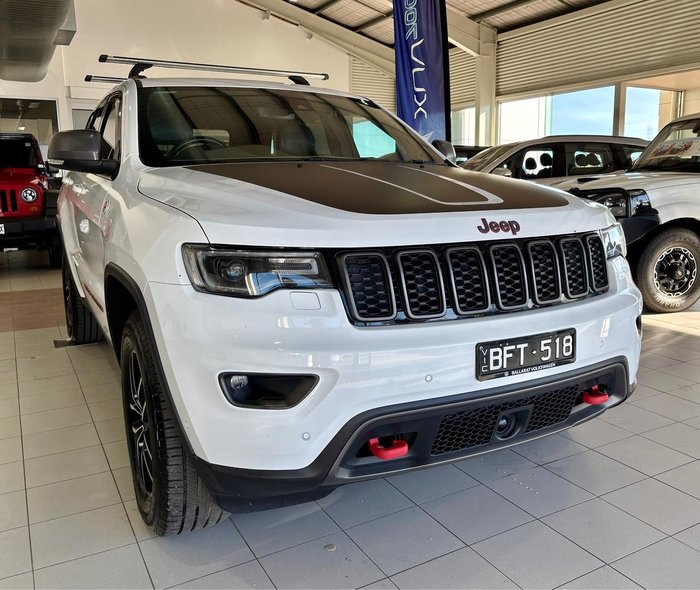 2019 Jeep Grand Cherokee Trailhawk WK MY20 4X4 Dual Range Bright White
