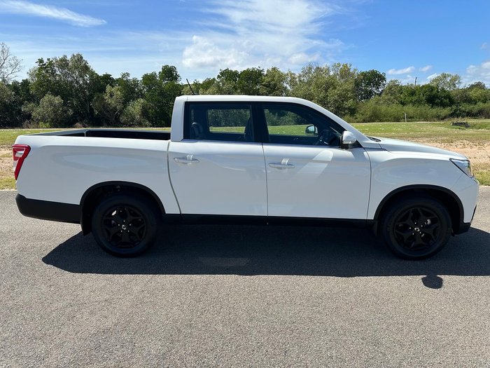 2024 KGM SsangYong Musso Ultimate Luxury Q261 MY24 4X4 Dual Range Grand White