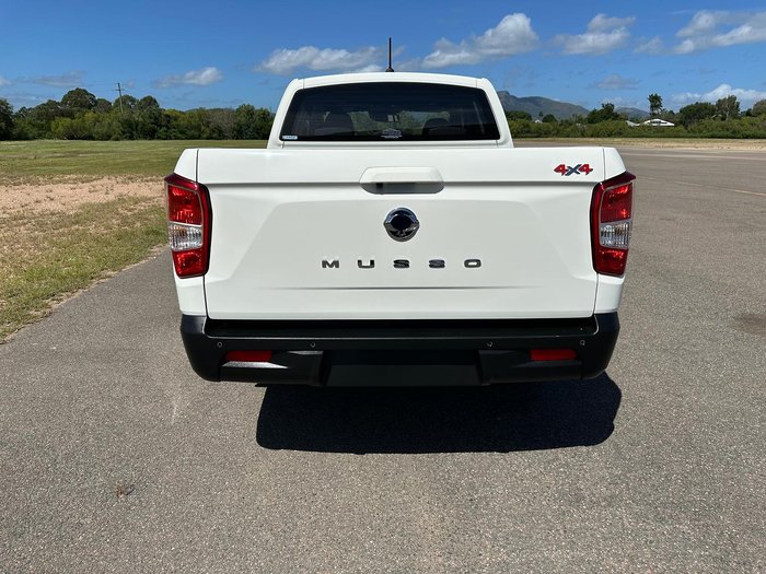 2024 KGM SsangYong Musso Ultimate Luxury Q261 MY24 4X4 Dual Range Grand White