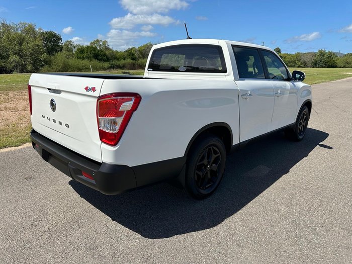 2024 KGM SsangYong Musso Ultimate Luxury Q261 MY24 4X4 Dual Range Grand White