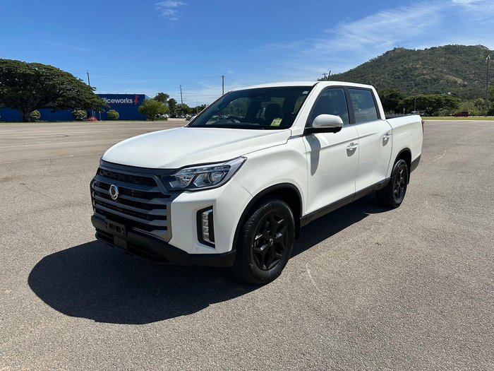 2024 KGM SsangYong Musso Ultimate Luxury Q261 MY24 4X4 Dual Range Grand White