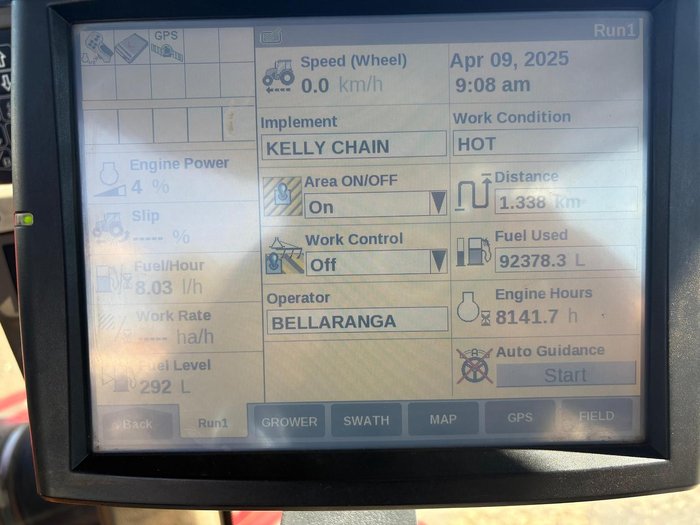 2015 CASE IH 600 Quadtrac Red