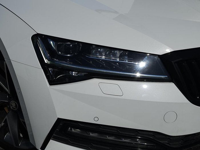 2024 SKODA Superb 206TSI SportLine NP MY24 4X4 Constant Moon White