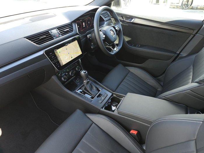 2024 SKODA Superb 206TSI SportLine NP MY24 4X4 Constant Moon White