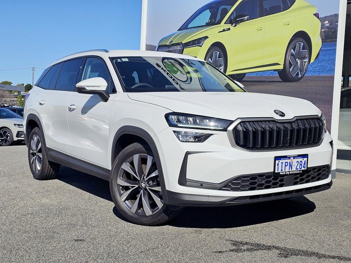 2025 SKODA Kodiaq 140TSI Select PS MY25 4X4 Moon White