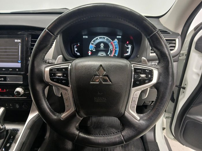 2022 Mitsubishi Pajero Sport Exceed QF MY22 4X4 Dual Range White