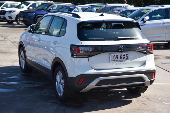 2024 Volkswagen T-Cross 85TSI Life D31 MY24 Pure White
