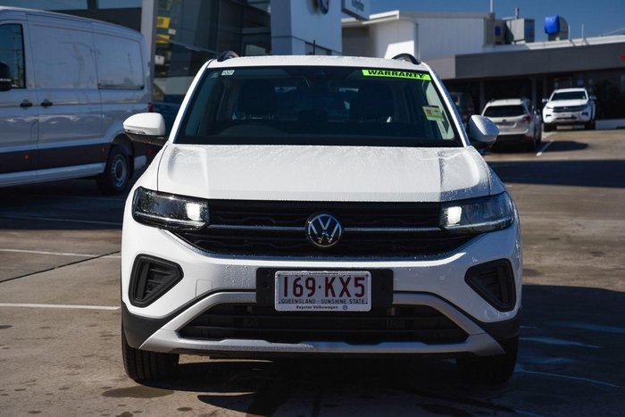 2024 Volkswagen T-Cross 85TSI Life D31 MY24 Pure White