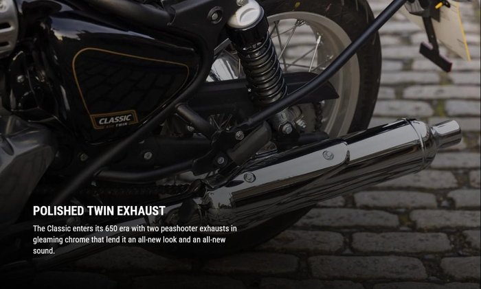 2025 Royal Enfield Classic 650 650 Twin Black