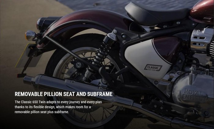 2025 Royal Enfield Classic 650 650 Twin Black