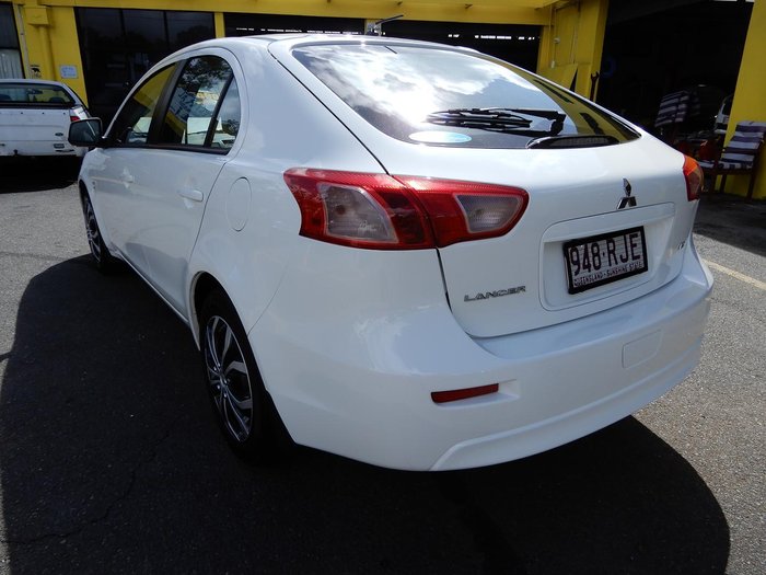 2010 Mitsubishi Lancer ES CJ MY11 White