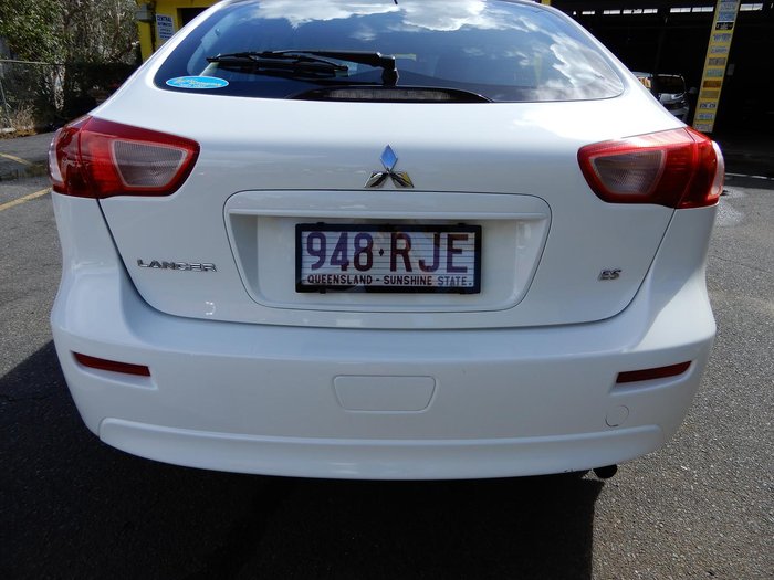 2010 Mitsubishi Lancer ES CJ MY11 White