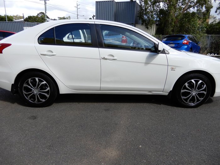 2010 Mitsubishi Lancer ES CJ MY11 White