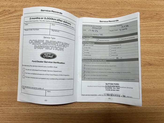2022 Ford Everest Sport