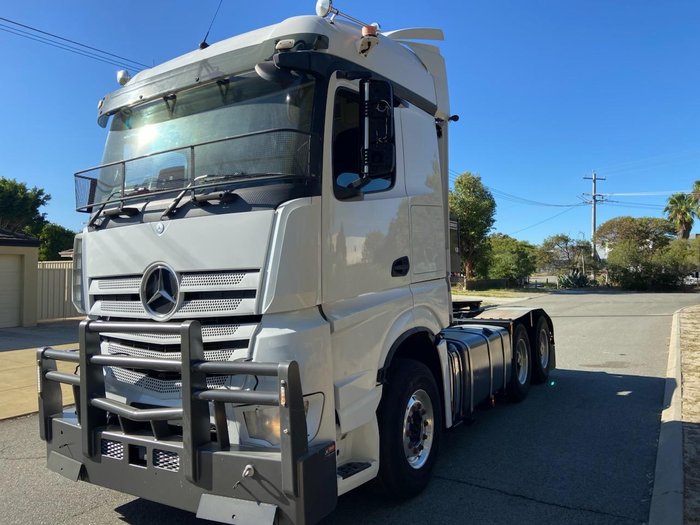 2018 Mercedes-Benz Actros ACTROS 2763LS WHITE