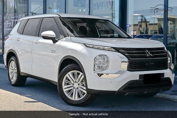 2024 Mitsubishi Outlander PHEV ES ZM MY24 AWD White