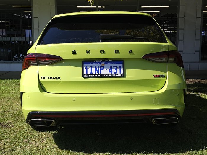 2023 SKODA Octavia RS NX MY24 Mamba Green