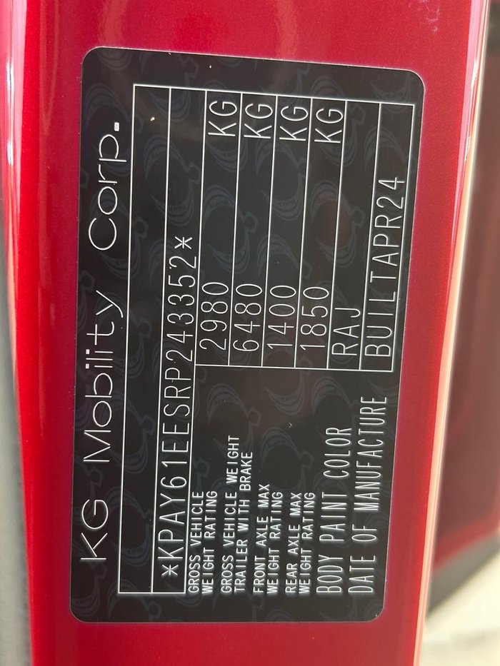 2024 SsangYong Musso Ultimate