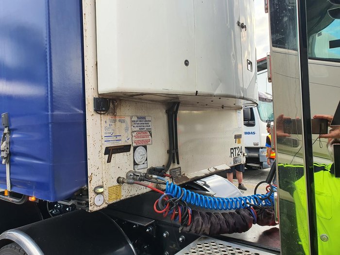 2013 Vawdrey 45 Foot Tautliner With Fridge