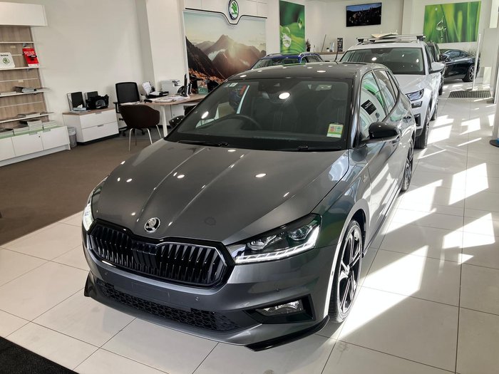 2024 SKODA Fabia 110TSI Monte Carlo PJ MY24 Graphite Grey