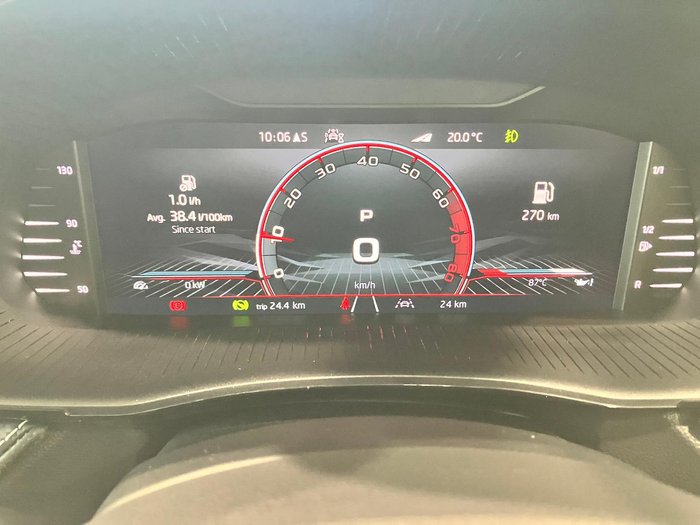 2024 SKODA Fabia 110TSI Monte Carlo PJ MY24 Graphite Grey