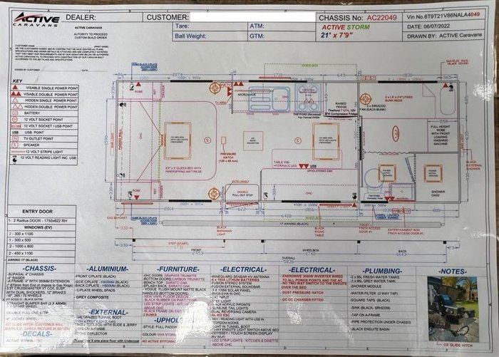 2022 Majestic Active Storm Double Bunks - Stock Clearance Sale
