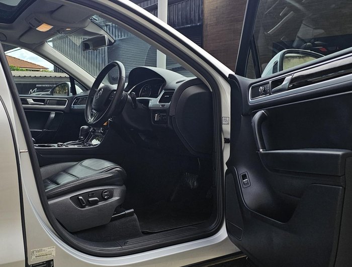 2012 Volkswagen Touareg V6 TDI 7P MY12.5 Four Wheel Drive Cool Siver