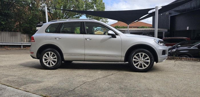 2012 Volkswagen Touareg V6 TDI 7P MY12.5 Four Wheel Drive Cool Siver