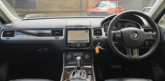 2012 Volkswagen Touareg V6 TDI 7P MY12.5 Four Wheel Drive Cool Siver