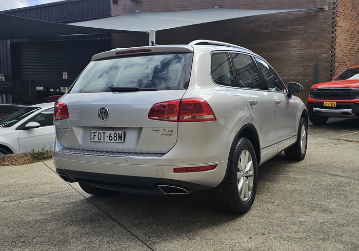 2012 Volkswagen Touareg V6 TDI 7P MY12.5 Four Wheel Drive Cool Siver
