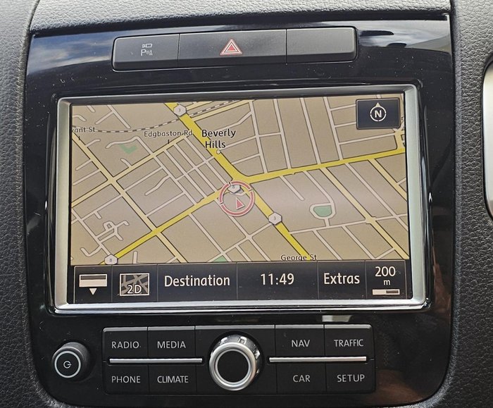 2012 Volkswagen Touareg V6 TDI 7P MY12.5 Four Wheel Drive Cool Siver
