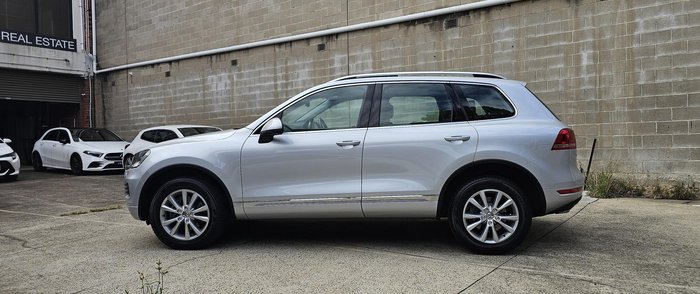 2012 Volkswagen Touareg V6 TDI 7P MY12.5 Four Wheel Drive Cool Siver