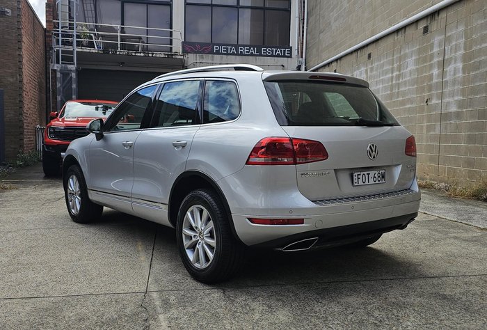 2012 Volkswagen Touareg V6 TDI 7P MY12.5 Four Wheel Drive Cool Siver