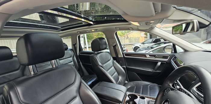 2012 Volkswagen Touareg V6 TDI 7P MY12.5 Four Wheel Drive Cool Siver